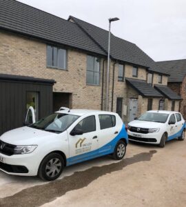 Two Facilco cars on site